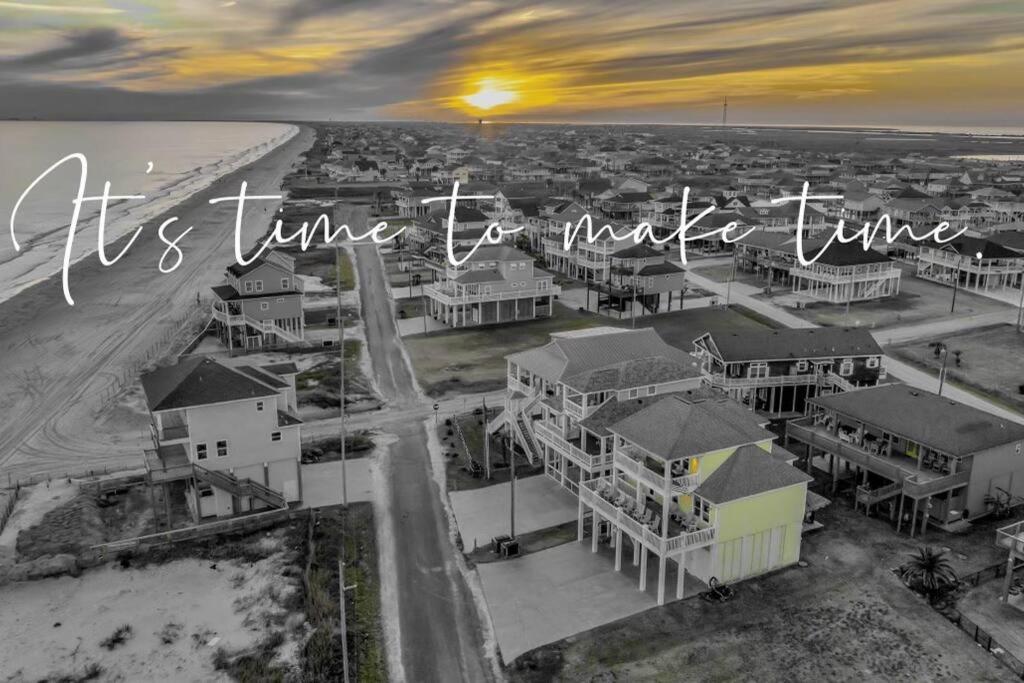 Beachfront*Spectacular View*4 Bd*Sleeps 14 Villa Bolivar Peninsula Eksteriør bilde